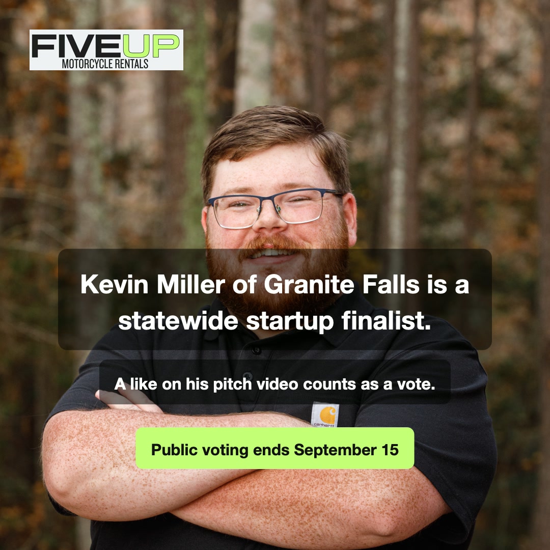 Kevin Miller of Granite Falls is a statewide startup finalist